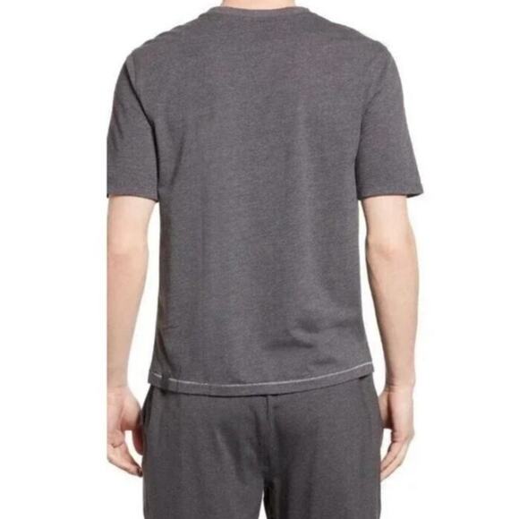 Lahgo Lunya Restore Short Sleeve Pajama T-Shirt - Grey | Small | S - Picture 3 of 8